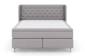 Select Sänggavel med Sidor 210 cm - Ljusgrå