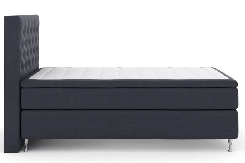 Select No 6 Komplett Sängpaket 120x200 Fast Memory/Pocket - Blå/Silver - Products - Möbler - Säng - Enkelsäng