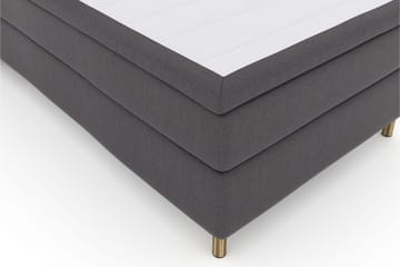 Select No 6 Kontinentalsäng 120x200 Fast Memory/Pocket - Mörkgrå/Koppar - Products - Möbler - Säng - Enkelsäng