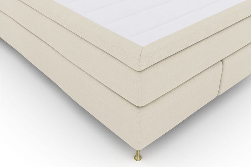 Select No 6 Kontinentalsäng 160x200 Fast Latex/Memory - Beige/Guld - Products - Möbler - Säng - Kontinentalsäng