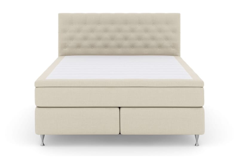 Select No 6 Kontinentalsäng 180x200 F/M Memory/Pocket, Beige/Silver