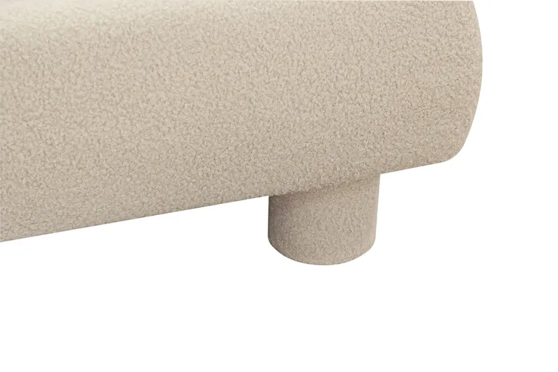 Teddy Komplett Sängpaket Sängram med Madrass 120x200 cm - Beige - Products - Möbler - Säng - Komplett sängpaket