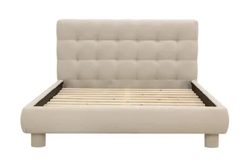 Teddy Komplett Sängpaket Sängram med Madrass 120x200 cm - Beige - Products - Möbler - Säng - Komplett sängpaket