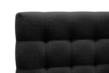 Teddy Komplett Sängpaket Sängram med Madrass 140x200 cm - Svart - Products - Möbler - Säng - Komplett sängpaket