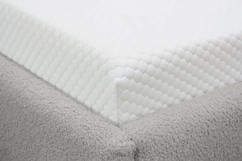 Teddy Komplett Sängpaket Sängram med Madrass 160x200 cm - Grå - Products - Möbler - Säng - Komplett sängpaket