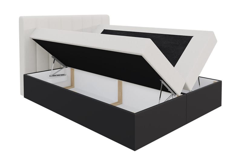 Vasil Kontinentalsäng 200x200 - Beige - Products - Möbler - Säng - Säng med förvaring