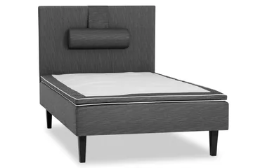 Sängben 23 cm Svart - Grå