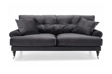 Andrew 2-sits Sammetssoffa