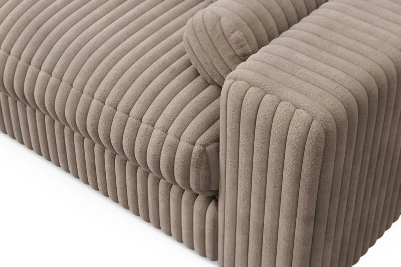 Arken Lyx 6-sits Vändbar L-formad Djup Divansoffa i Manchester - Greige - Products - Möbler - Soffa - Divansoffa & schäslongsoffa