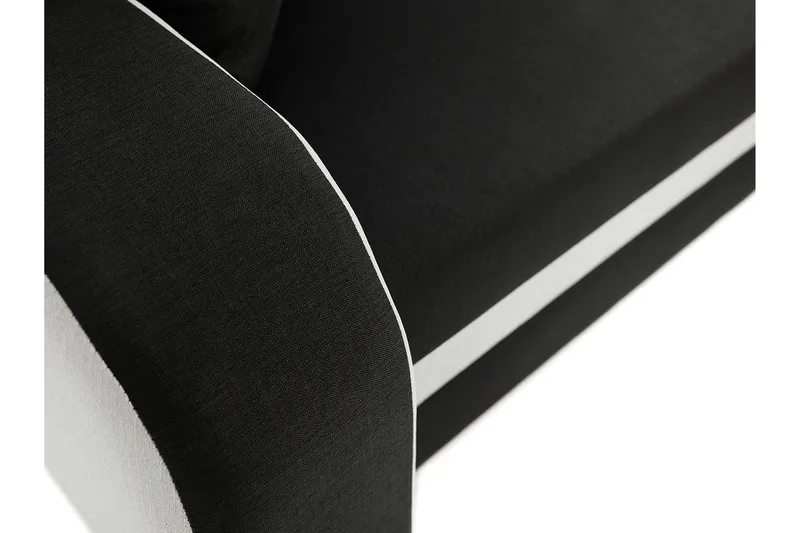 Alvared 3-sits Hörnbäddsoffa Universal - Grå/Vit - Products - Möbler - Soffa - Bäddsoffa - Bäddsoffa divan