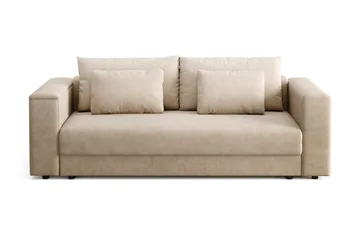 7 cm  Medium/Fast Punktelastisk Latex med Tvättbar Klädsel - Brun
