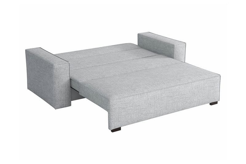 Denegal 2-sits liten bäddsoffa i Tyg - Grå - Products - Möbler - Soffa - Bäddsoffa - 2 sits bäddsoffa