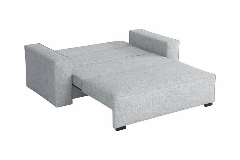 Denegal 2-sits liten bäddsoffa i Tyg - Grå - Products - Möbler - Soffa - Bäddsoffa - 2 sits bäddsoffa