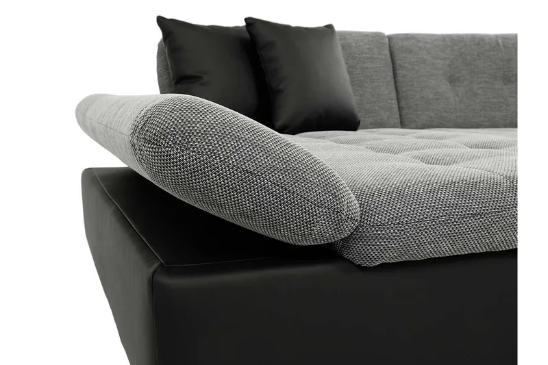 Dewitt 6-sits Bäddsoffa - Mörkgrå - Products - Möbler - Soffa - Bäddsoffa - U bäddsoffa