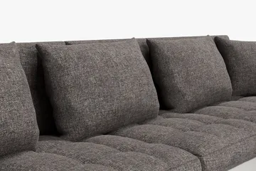 Dynir Hörnbäddsoffa Divan med Förvaring Höger - Vit/Ljusgrå - Products - Möbler - Soffa - Bäddsoffa - Bäddsoffa längsbäddad