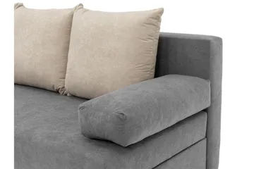 Eifion Bäddsoffa 3-sits - Grå - Products - Möbler - Soffa - Bäddsoffa - 3 sits bäddsoffa