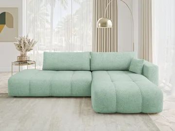 Flo Bäddsoffa med Divan 4-sits - Vit - Products - Möbler - Soffa - Bäddsoffa - Bäddsoffa divan