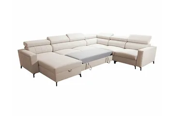 Galbally 5-sits Hörnbäddsoffa Dark blue - Products - Möbler - Soffa - Bäddsoffa - Hörnbäddsoffa