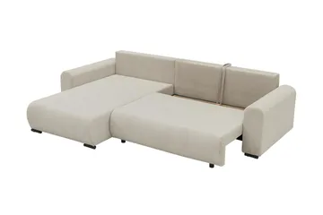 Handda Bäddsoffa med Divan 3-sits i Manchester - Svart - Products - Möbler - Soffa - Bäddsoffa - Bäddsoffa divan
