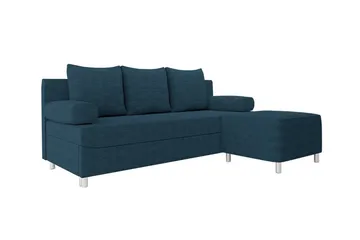Kintore 2-sits Bäddsoffa Dark blue - Products - Möbler - Soffa - Bäddsoffa - Bäddsoffa längsbäddad