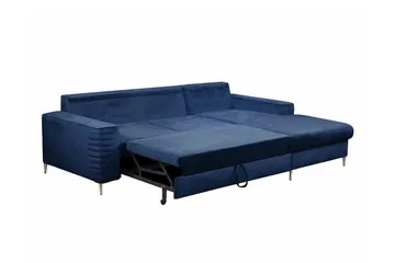 Kintore 3-sits Hörnbäddsoffa Dark green - Products - Möbler - Soffa - Bäddsoffa - Hörnbäddsoffa