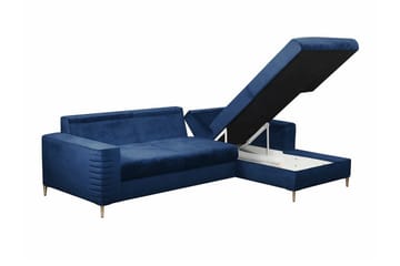 Kintore 3-sits Hörnbäddsoffa Ljusgrå - Products - Möbler - Soffa - Bäddsoffa - Hörnbäddsoffa