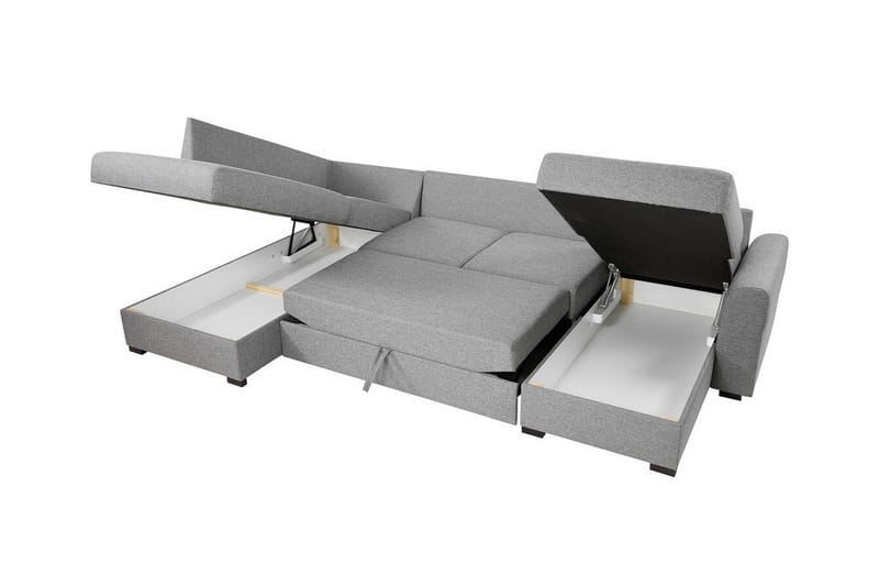 Kintore 4-sits Hörnbäddsoffa White - Products - Möbler - Soffa - Bäddsoffa - Bäddsoffa divan