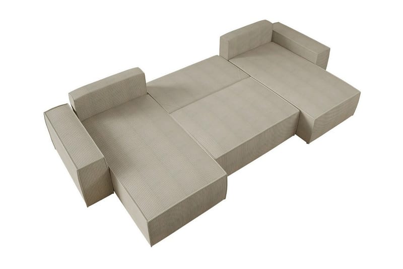 Knocklong 4-sits Hörnbäddsoffa - Blå - Products - Möbler - Soffa - Bäddsoffa - Hörnbäddsoffa