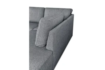 Leo Bäddsoffa 3-sits med Schäslong Höger - Grå - Products - Möbler - Soffa - Bäddsoffa - Bäddsoffa divan