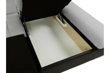 Lomux 3-sits Hörnbäddsoffa Dark blue - Products - Möbler - Soffa - Bäddsoffa - Bäddsoffa längsbäddad