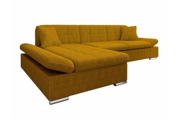 Lomux 3-sits Hörnbäddsoffa Yellow - Products - Möbler - Soffa - Bäddsoffa - Hörnbäddsoffa