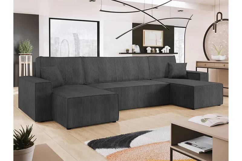 Magston 4-sits Hörnbäddsoffa - Products - Möbler - Soffa - Bäddsoffa - U bäddsoffa