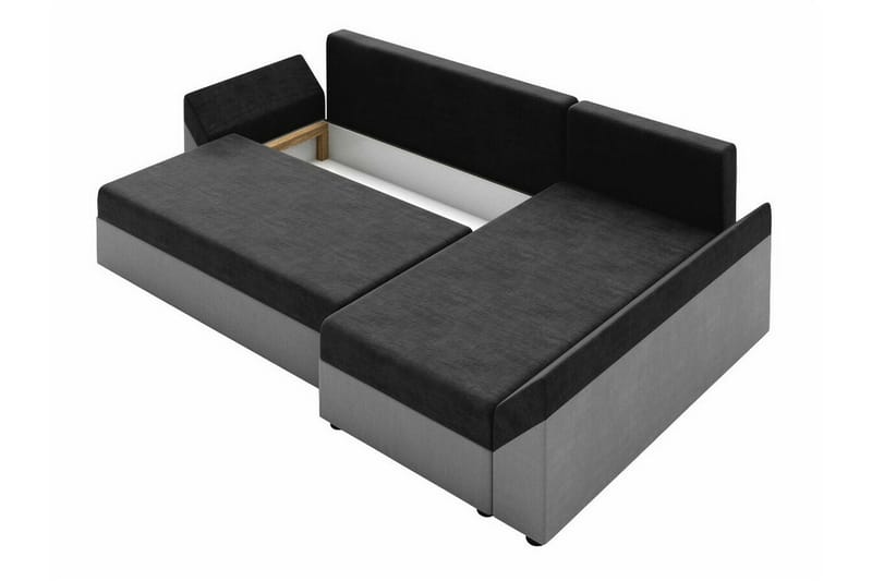 Midfeld 3-sits Hörnbäddsoffa Grey - Products - Möbler - Soffa - Bäddsoffa - Hörnbäddsoffa