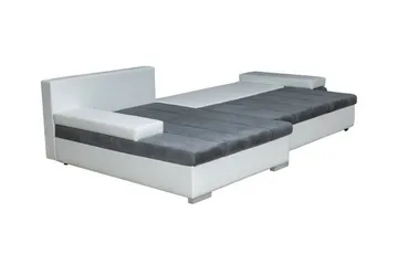 Naoma 3-sits Hörnbäddsoffa beige - Products - Möbler - Soffa - B äddsoffa - Bäddsoffa längsbäddad