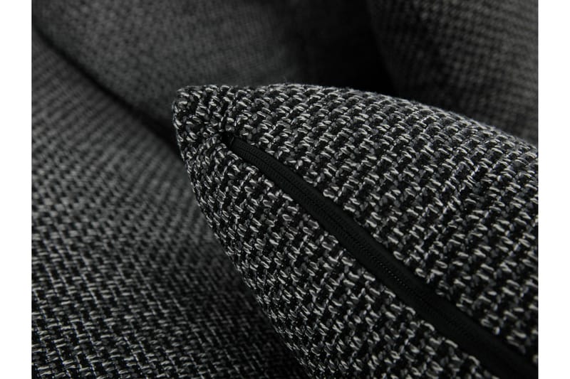 Niko U-Bäddsoffa 350x205x76 cm Divan Höger - Grå/Vit - Products - Möbler - Soffa - Bäddsoffa - Bäddsoffa längsbäddad