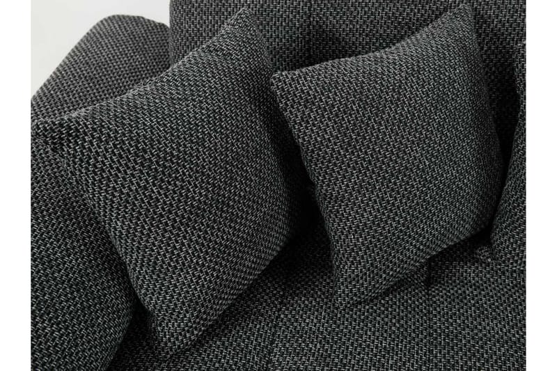 Niko U-Bäddsoffa 350x205x76 cm Divan Vänster - Grå - Products - Möbler - Soffa - Bäddsoffa - Bäddsoffa längsbäddad