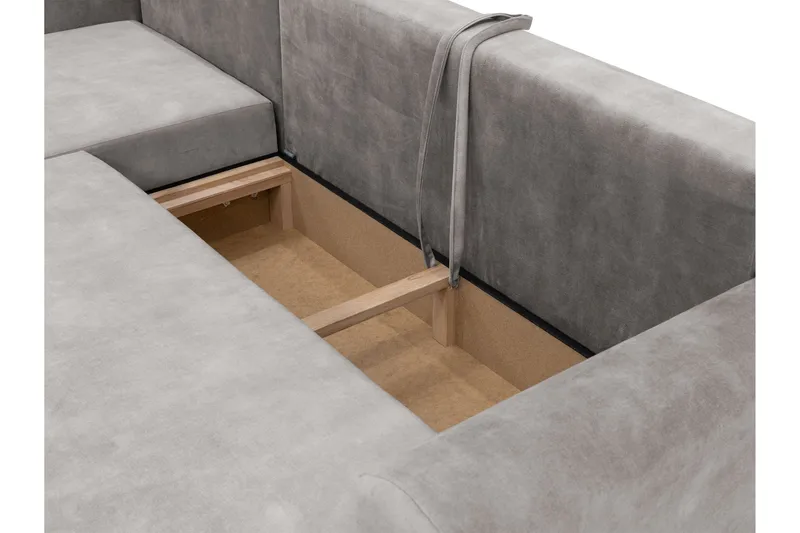 Tacon Bäddsoffa m. Divan 3-sits - Brun - Products - Möbler - Soffa - Bäddsoffa - Bäddsoffa divan