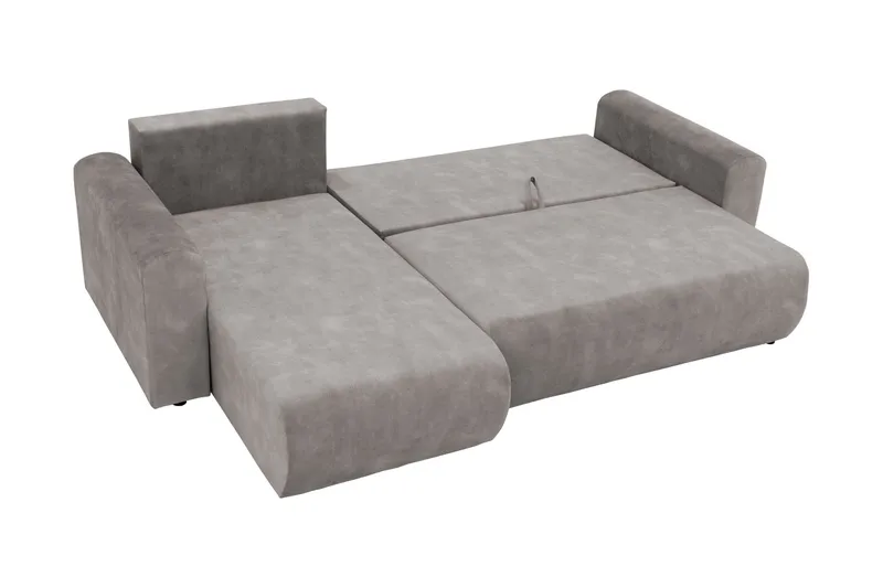 Tacon Bäddsoffa m. Divan 3-sits - Grå - Products - Möbler - Soffa - Bäddsoffa - Bäddsoffa divan