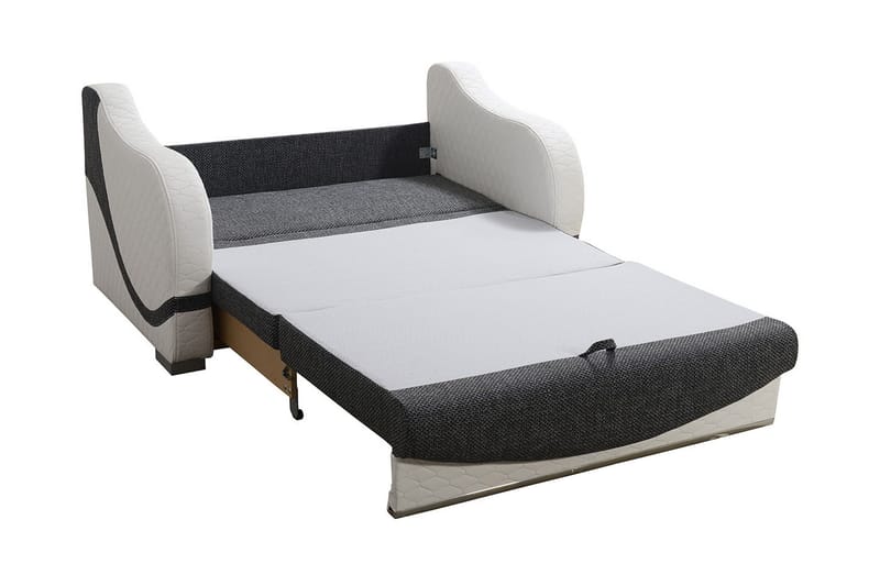 Tina Bäddsoffa 147x74x90 cm - Vit - Products - Möbler - Soffa - Bäddsoffa - 2 sits bäddsoffa