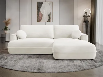 Uppland Bäddsoffa med Divan 3-sits - Vit - Products - Möbler - Soffa - Bäddsoffa - Bäddsoffa divan