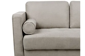 Babur Soffa 2-sits - Taupe/Mörkt trä - Products - Möbler - Soffa - 2 sits soffa