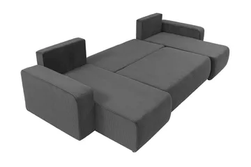 Barile Soffa Dubbeldivan 4-sits - Blå - Products - Möbler - Soffa - U-soffa