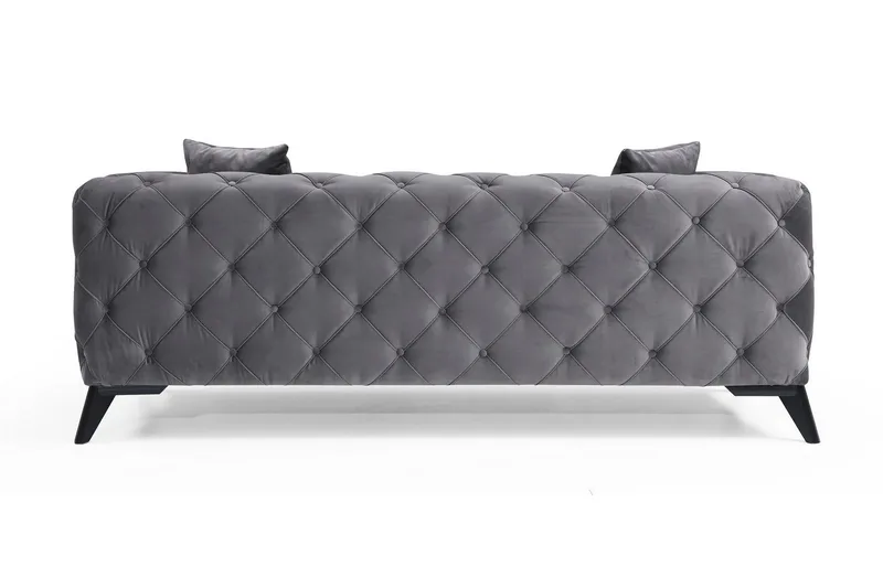 Beachport 2-sits Soffa - Antracit/Svart - Products - Möbler - Soffa - Sammetssoffa