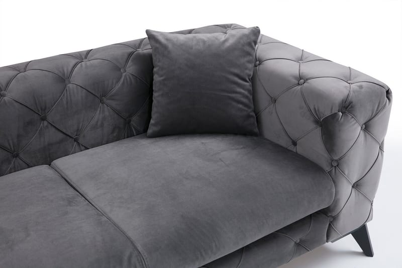 Beachport 2-sits Soffa - Antracit/Svart - Products - Möbler - Soffa - Sammetssoffa