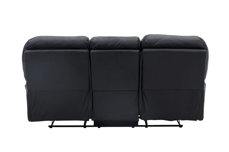 Saranda Reclinersoffa - Svart - Products - Möbler - Soffa - Biosoffa & reclinersoffa - 3 sits biosoffa & reclinersoffa