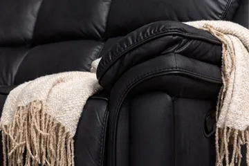 Saranda Reclinersoffa - Svart - Products - Möbler - Soffa - Biosoffa & reclinersoffa - 4 sits biosoffa & reclinersoffa