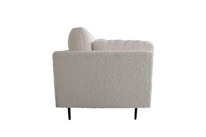 Boom 3-sits Soffa Teddy - Vit - Products - Möbler - Soffa - 3 sits soffa