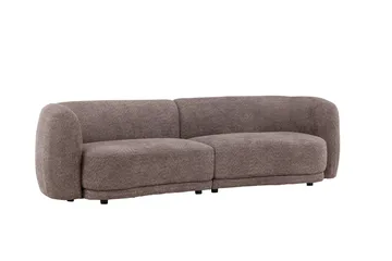 Cielo 3-sits Soffa - Brun - Products - Möbler - Soffa - 3 sits soffa