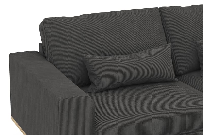 Copenhagen 2-sits Manchestersoffa - Mörkgrå - Products - Möbler - Soffa - 2 sits soffa