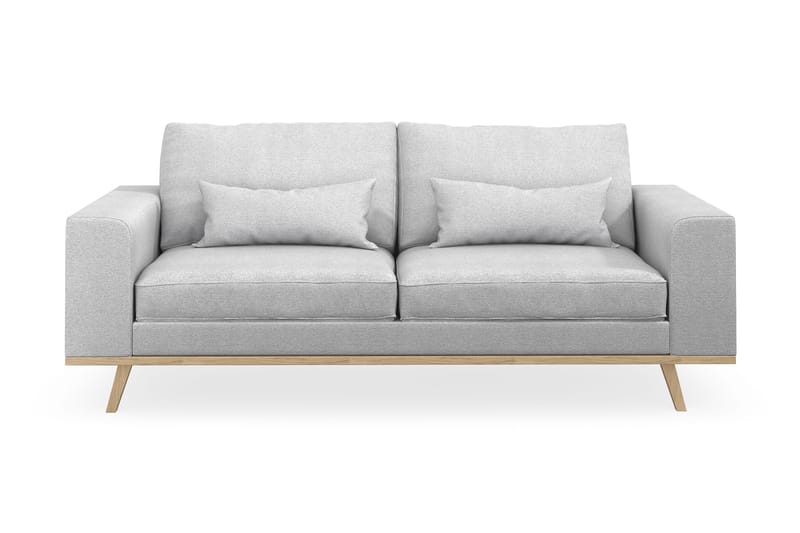 Copenhagen 2-sits Tygsoffa, Ljusgrå